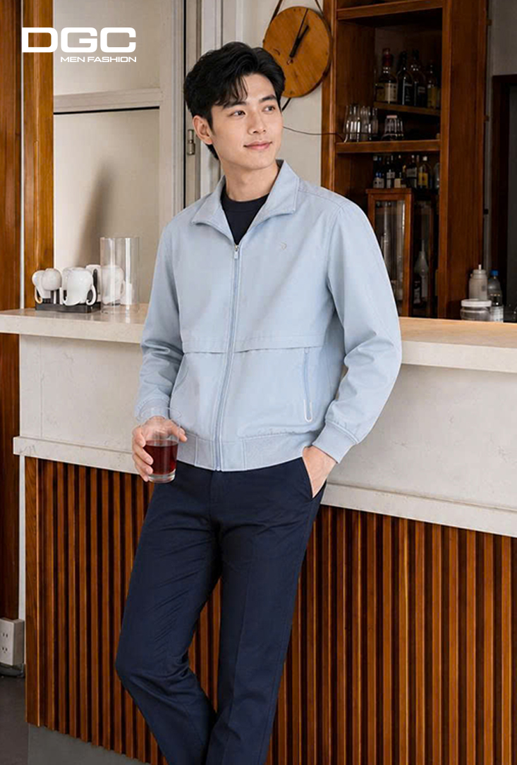 Ảnh của Áo bomber 2 lớp cổ đứng